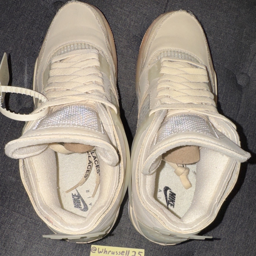 Off-White X Nike Air Jordan 4 ! 100% Authentic!!!